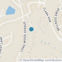 Map location of 314 Clubhouse Dr, Lakeway TX 78734
