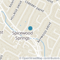Map location of 8003 Forest Mesa Dr #A, Austin TX 78759