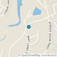 Map location of 206 Clubhouse Dr, Lakeway TX 78734