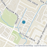 Map location of 905 Silver Quail Lane, Austin, TX 78758