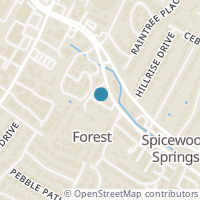 Map location of 4111 Spicewood Springs Rd #7, Austin TX 78759