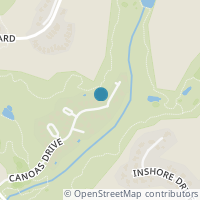 Map location of 4400 Canoas Dr, Austin TX 78730