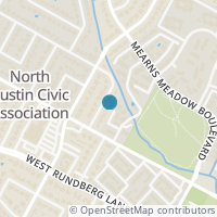 Map location of 9507 Stonebridge Drive, Austin, TX 78758