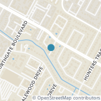 Map location of 1705 Harliquin Run, Austin TX 78758