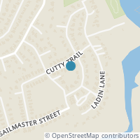 Map location of 610 Cutty Trail, Lakeway, TX 78734