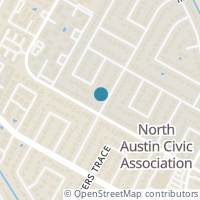 Map location of 9502 Mountain Quail Rd, Austin TX 78758