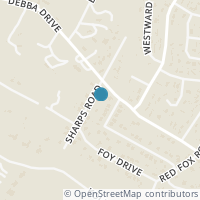 Map location of 1211 Sharps Rd, Austin TX 78734