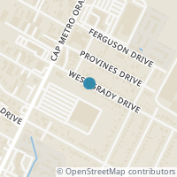 Map location of 507 W Grady Dr, Austin TX 78753