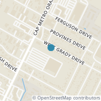 Map location of 603 W Grady Dr, Austin TX 78753
