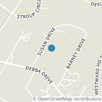 Map location of 1601 Susan Dr, Austin TX 78734