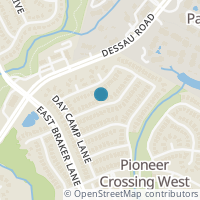 Map location of 1704 Bowerton Drive, Austin, TX 78754