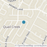 Map location of 10713 Berthound Drive, Austin, TX 78758