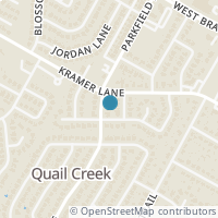 Map location of 10809 Parkfield Drive, Austin, TX 78758