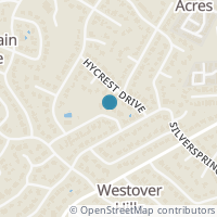 Map location of 8804 Westover Club Dr, Austin TX 78759