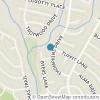 Map location of 12004 Thompkins Dr #1018, Austin TX 78753