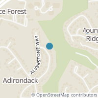 Map location of 8607 Appalachian Drive, Austin, TX 78759