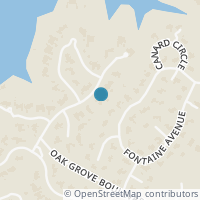 Map location of 208 Costa Bella Dr, Austin TX 78734