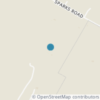 Map location of 12411 Sparks Road, Manor, TX 78653