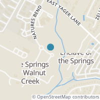 Map location of 712 Waterfall Way, Austin TX 78753