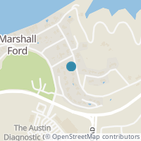 Map location of 12709 Cedar St, Austin TX 78732