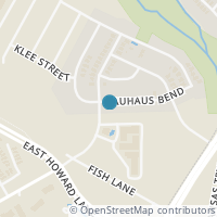 Map location of 13604 Bauhaus Bend, Pflugerville, TX 78660