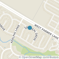 Map location of 4601 Sidereal Drive, Austin, TX 78727