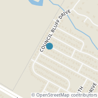 Map location of 4603 Oak Creek Dr, Austin TX 78727