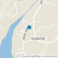 Map location of 7601 Reed Dr, Volente TX 78641