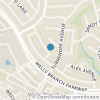 Map location of 14213 Anita Marie Ln, Austin TX 78728