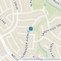 Map location of 2117 Surrender Ave, Austin TX 78728