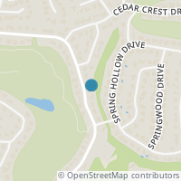 Map location of 11403 Spicewood Pkwy, Austin TX 78750