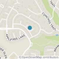 Map location of 10600 Lynncrest Cove, Austin, TX 78726