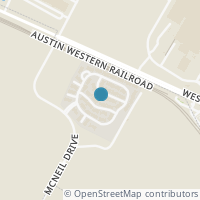 Map location of 13705 Ashton Woods Cir #58, Austin TX 78727
