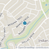 Map location of 12804 Marimba Trl #B, Austin TX 78729