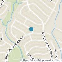 Map location of 14906 Alpha Collier Drive, Austin, TX 78728