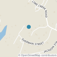 Map location of 8108 Beauregard Dr, Volente TX 78641