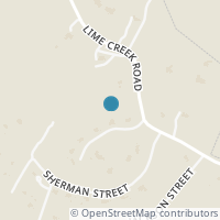 Map location of 8124 Beauregard Dr, Volente TX 78641