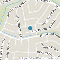 Map location of 11900 Acorn Creek Trl, Austin TX 78750