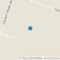 Map location of 4900 County Road 481, Thrall TX 76578