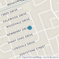 Map location of 9405 NEWBERRY Drive, Austin, TX 78729