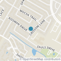 Map location of 3304 Kissman Dr, Austin TX 78728