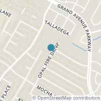 Map location of 15816 Opal Fire Dr, Austin TX 78728