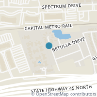 Map location of 14202 Alloro Drive, Austin, TX 78717