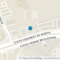 Map location of 2400 Louis Henna Boulevard #202, Round Rock, TX 78664