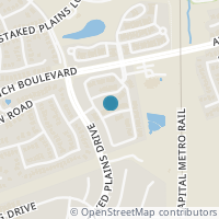 Map location of 14001 Avery Ranch Boulevard #1702, Austin, TX 78717