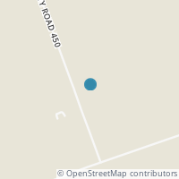 Map location of 4401 County Road 450, Thrall TX 76578