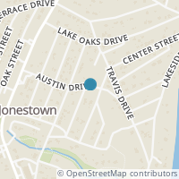 Map location of 11013 4Th St, Jonestown TX 78645