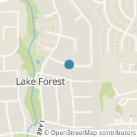 Map location of 1425 River Forest Dr, Round Rock TX 78665