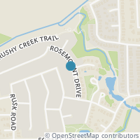 Map location of 700 Rosemount Drive, Round Rock, TX 78665
