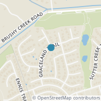 Map location of 9525 Graceland Trail, Austin, TX 78717
